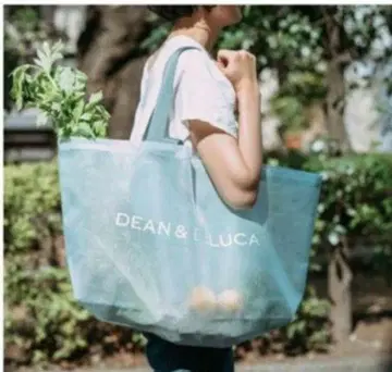 DEAN & DELUCA 블루 에코백 L 사이즈