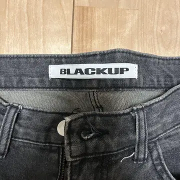 blackup 플레어 데님 팬츠