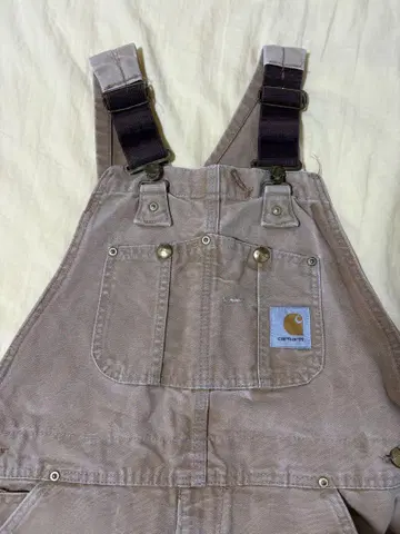 Carhartt 베이지 오버롤 34 x 28