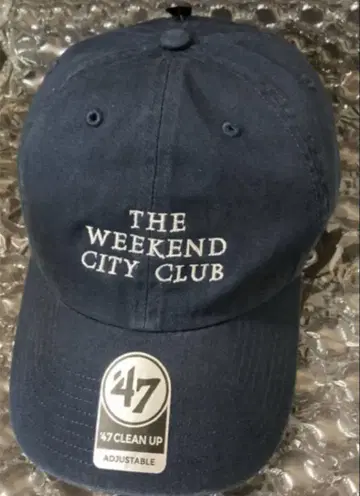 THE WEEKEND CITY CLUB 네이비 캡