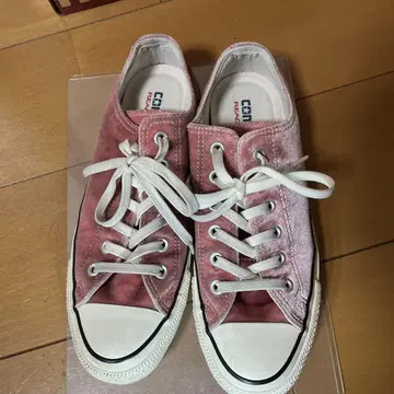 CONVERSE REACT 벨로아 핑크 스니커즈