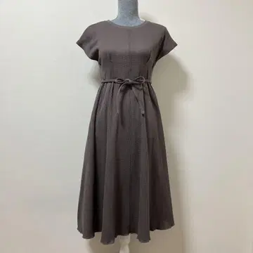COHINA 코히나 성인 여성용 멋진 여름 롱 원피스 리본 벨트 원피스