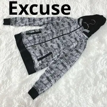Excuse Excuse (L) 후드티 후디 올 패턴 스트릿 구제 의류