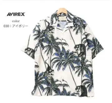 AVIREX 아비렉스 알로하 셔츠