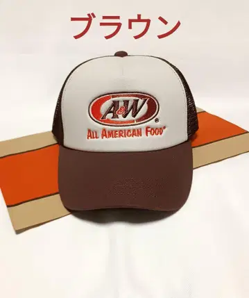 A&W 트래커 캡, 야구 모자, 메쉬 캡