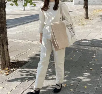 신존 센터 프레스 베이커 팬츠