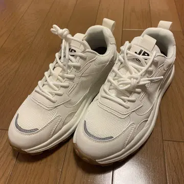 JB SPORTS RE:BOOST 화이트 스니커즈