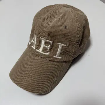 aeiou 베이지 코듀로이 캡 한국
