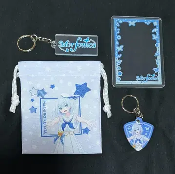 DAISO x 뱅드림 morfonica 쿠라타 마시로 굿즈 4세트