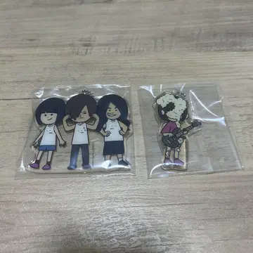 야바이 티셔츠 가게 콜라보 아크링 키링