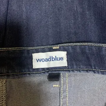woadblue 데님 원피스