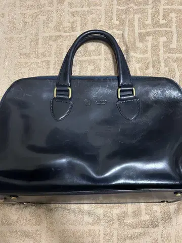 GANZO 간조 BRIDLE 브라이들 가죽 브리프 케이스 헤이즐