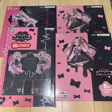 다이토 복권 벚꽃 미쿠 LH상 A상 B상 세트 라스트 해피