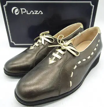 [미사용] PLAZA 플라자 워킹화 폭넓은 3E 23 브론즈