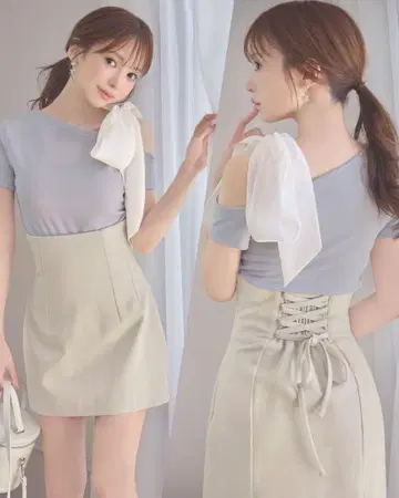 슬림 레그 스커트