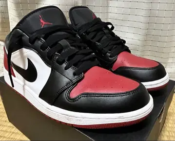 AIR JORDAN 1 Low Bred Toe 28cm