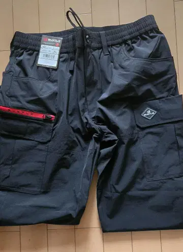 BURTLE 1022 XL 블랙 미사용 새상품 카고 팬츠