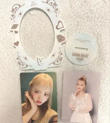 IVE 리즈 트레이딩 카드 스탠드 트레이딩 카드 세트 판매