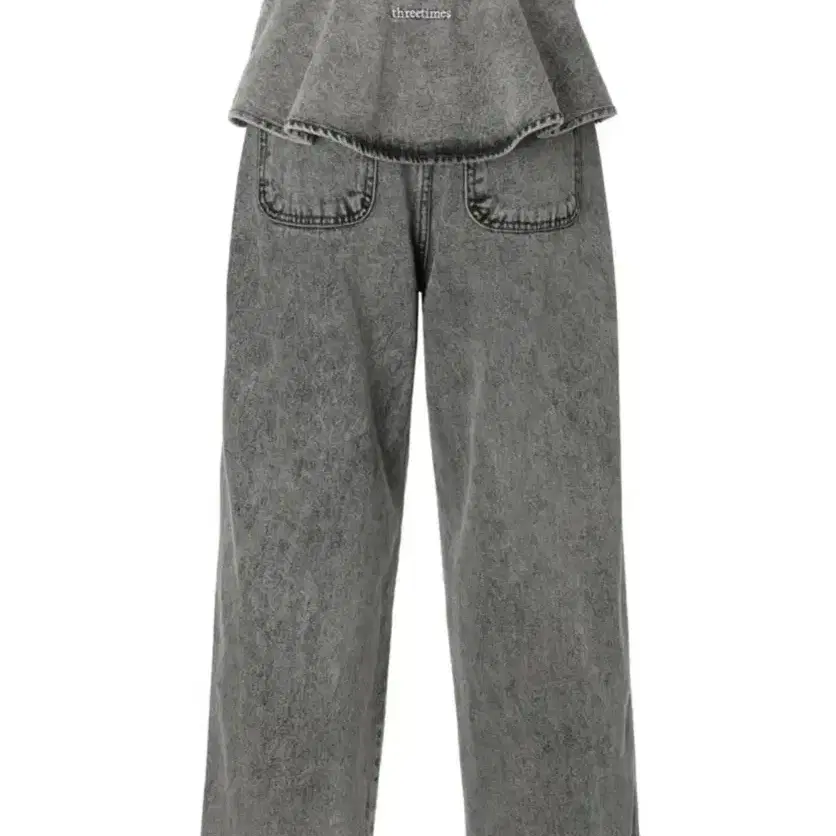 【threetimes】5501 Bootcut black jeans THREETIMES | 쓰리타임즈 Threetimes 5501 Bootcut Black jin on