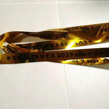 컬러풀 피치 카라피치 파라다이스 2025 금 테이프