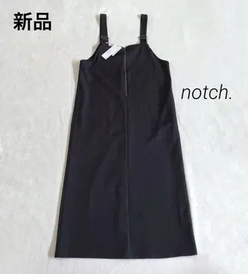 새상품 하자품 notch. 프론트 지퍼 원피스 M