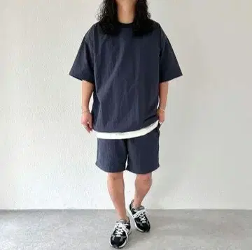 natto premium nylon 셋업 네이비