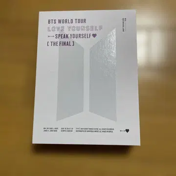 BTS LOVE YOURSELF ~SPEAK YOURSELF DVD