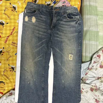 AX 데미지 가공 블루 데님 29 SHORT US 제작