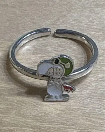 미사용 SNOOPY 반지 레어 완판템