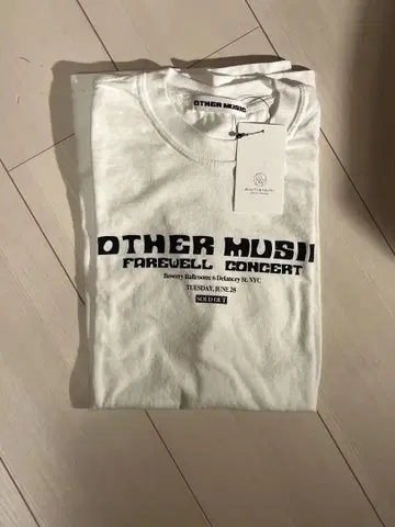 OTHER MUSIC FAREWELL CONCERT 티셔츠