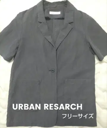 URBAN RESEARCH 그레이 테일러드 자켓