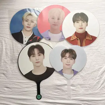 세븐틴 성광 부채 세트