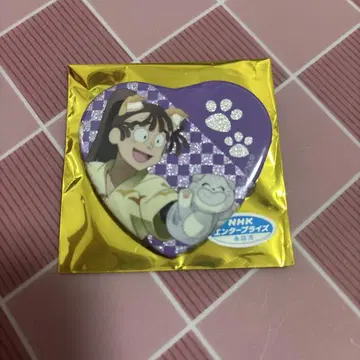 오하마 칸에몽 난자타운 캔뱃지 하트 캔뱃지