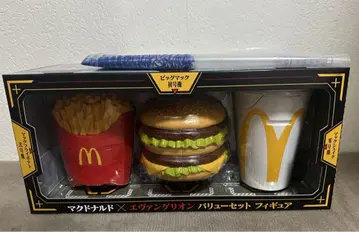 맥 맥도날드 에반게리온 밸류 세트 피규어 3개 세트