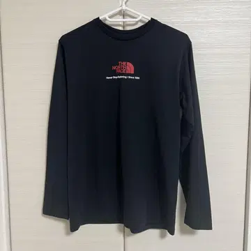 THE NORTH FACE 블랙 티셔츠 S 사이즈 긴팔