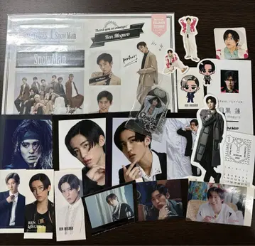 메구로 렌 스티커 부적 카드 굿즈 모음