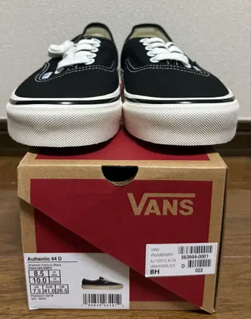 VANS Authentic 44dx 오센틱 26.5cm