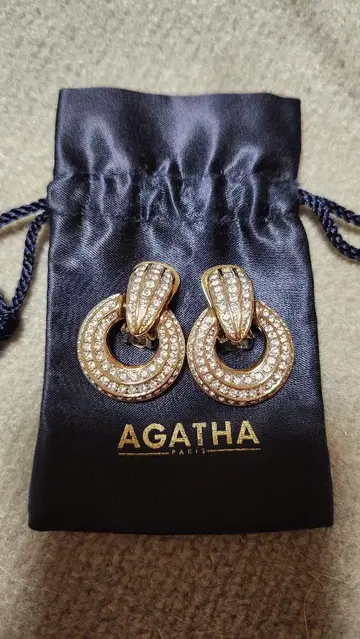 AGATHA 귀찌 빈티지