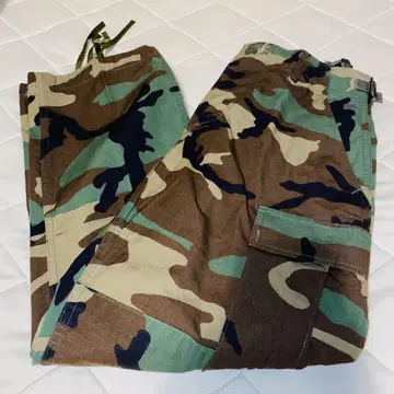 90s U.S.ARMY 우드랜드 카모 BDU 카고 팬츠