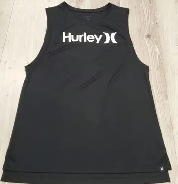 Hurley 블랙 래쉬 가드 탱크탑 L 사이즈 여성용