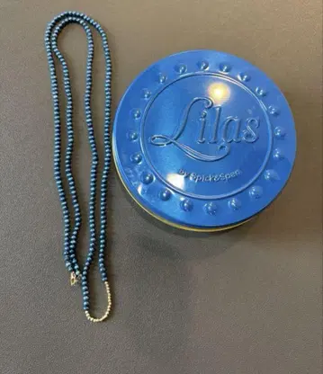 Lilas 인디고 펄 목걸이 캔 포함 spick&span