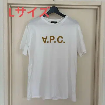 A.P.C. 로고 티셔츠 L 사이즈 셔츠