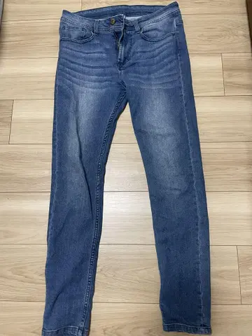 FREAK'S STORE 블루 슬림 핏 데님 팬츠 M 사이즈