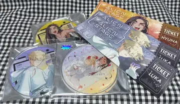 ALIENSTAGE 아크릴 코스터 그라테 에이스테 루카 효나 혜택