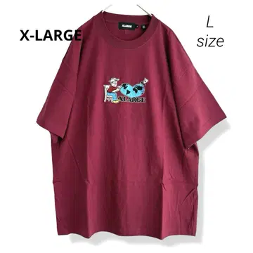 초새상품 X-LARGE 티셔츠 PEACEFUL S/S TEE L 자수