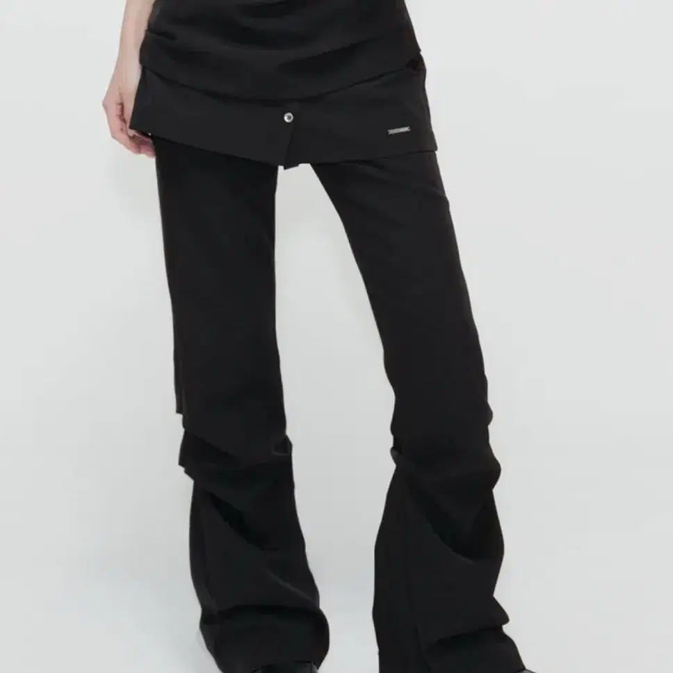 ★ MISEKI SEOUL★ Layered skirt pants set BLACK MSK2403012B Miseki seoul】Layered skirt pants set | OUR BRAND,Miseki