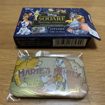 디즈니 스퀘어 배지 컬렉션 세련된 캣
