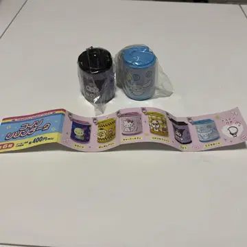 산리오 코인 실린더 2 시나모롤 쿠로미 2개 세트 가챠가챠