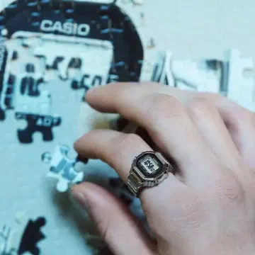 CASIO RING WATCH CRW-001-1JR 반지 워치