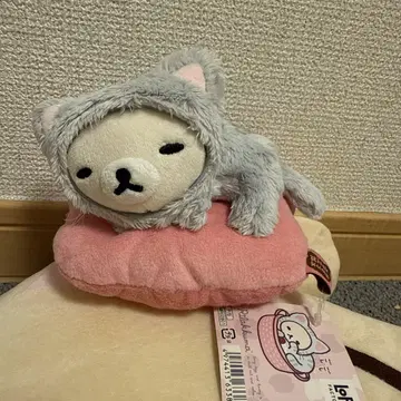 코리락쿠마 로프트 한정판 쁘띠 모아 봉제 인형 고양이 리락쿠마